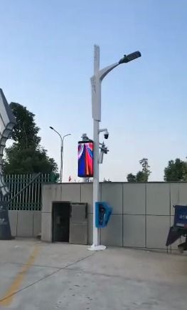 led顯示屏行業細分產品 智慧路燈顯示屏